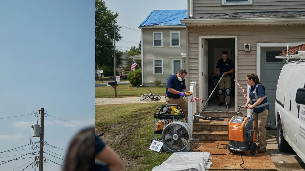 Water Damage Repair in Milton, DE near me